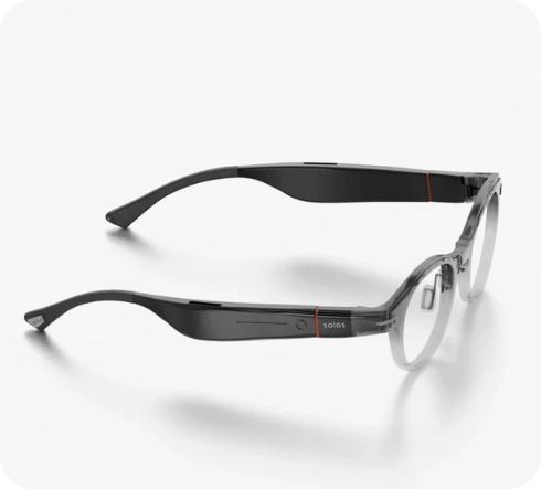 Умные очки solos AirGo™ A5 Hydro 8-2 ABL | Shiny Clear Gray | Blue Blocker